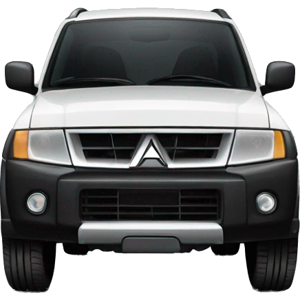 Mitsubishi pajero mini black emoji