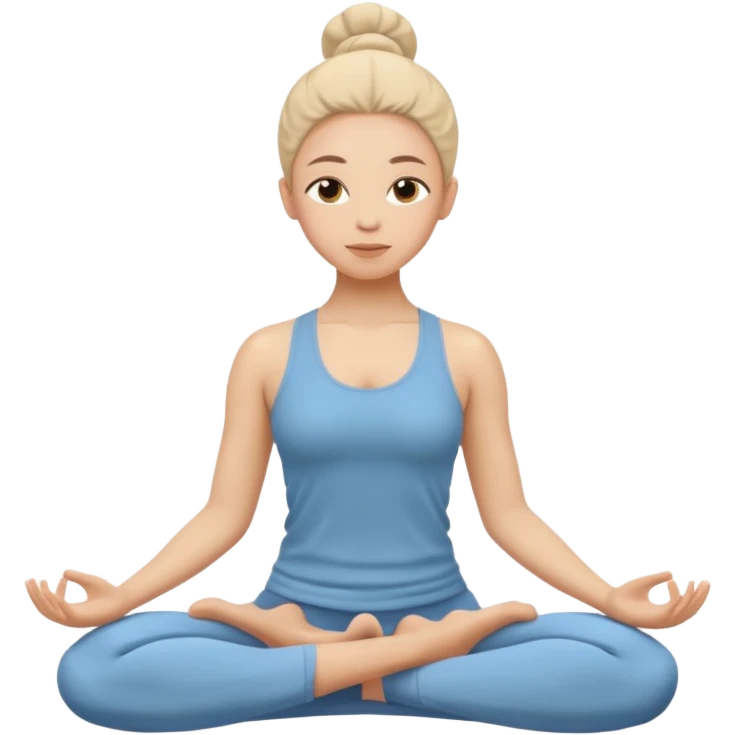 Yoga wellness emojis emoji