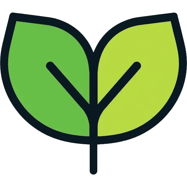 Green Party leaf logo emoji