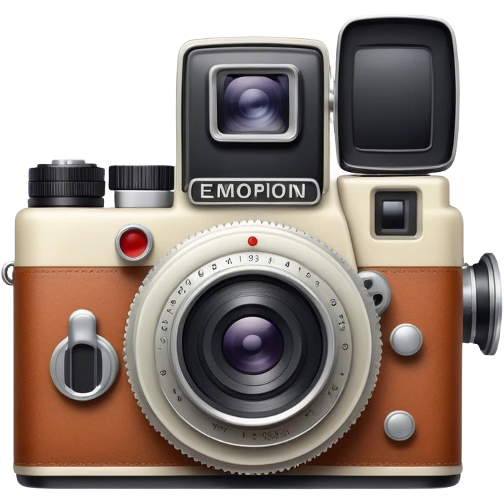 vintage photo cámera emoji