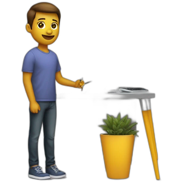 designer caneta digitalizadora emoji