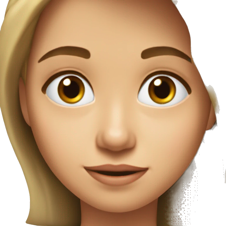 Una P dentro de un corazón  emoji