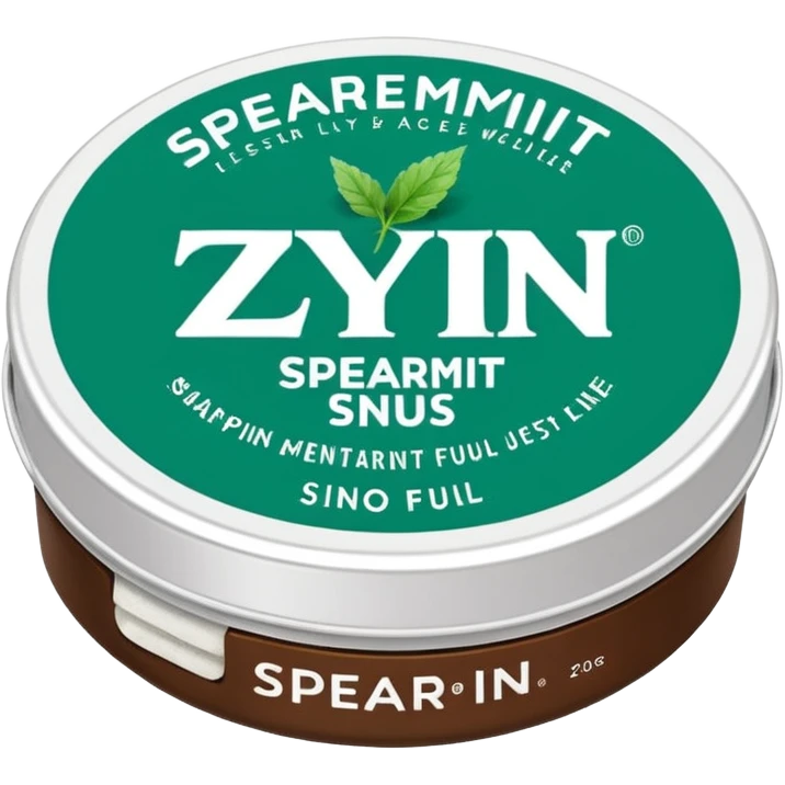Zyn spearmint snus emoji