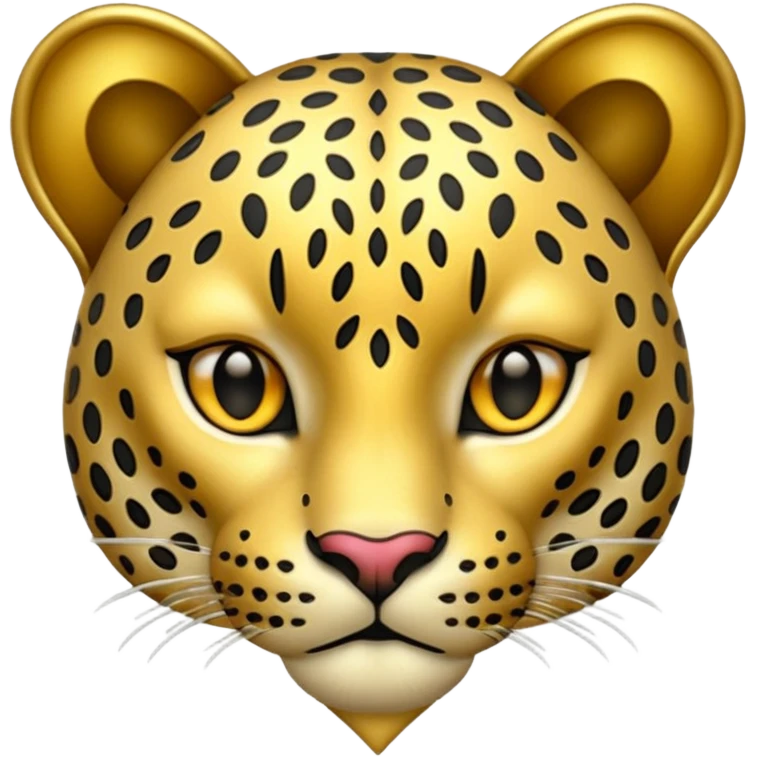 Coeur leopard emoji