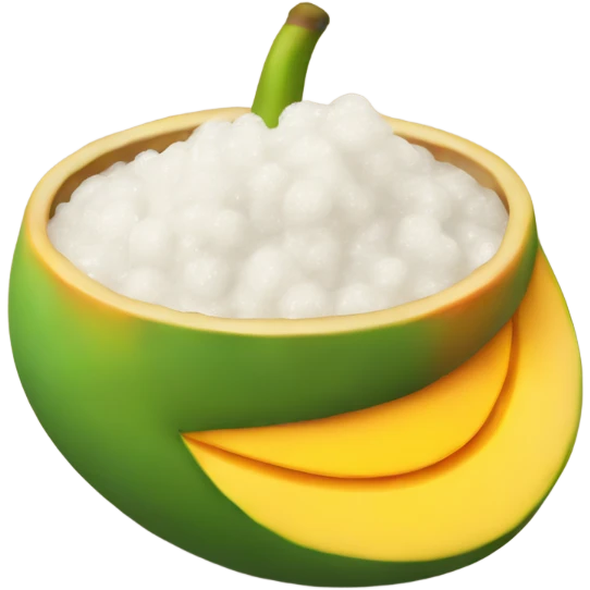 mango sago  emoji
