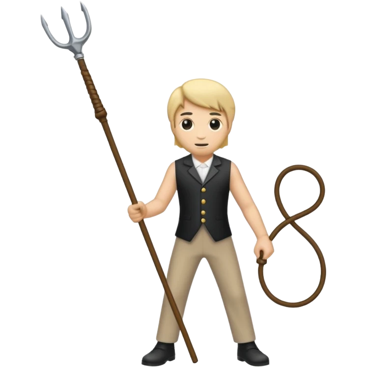 men with whips emoji