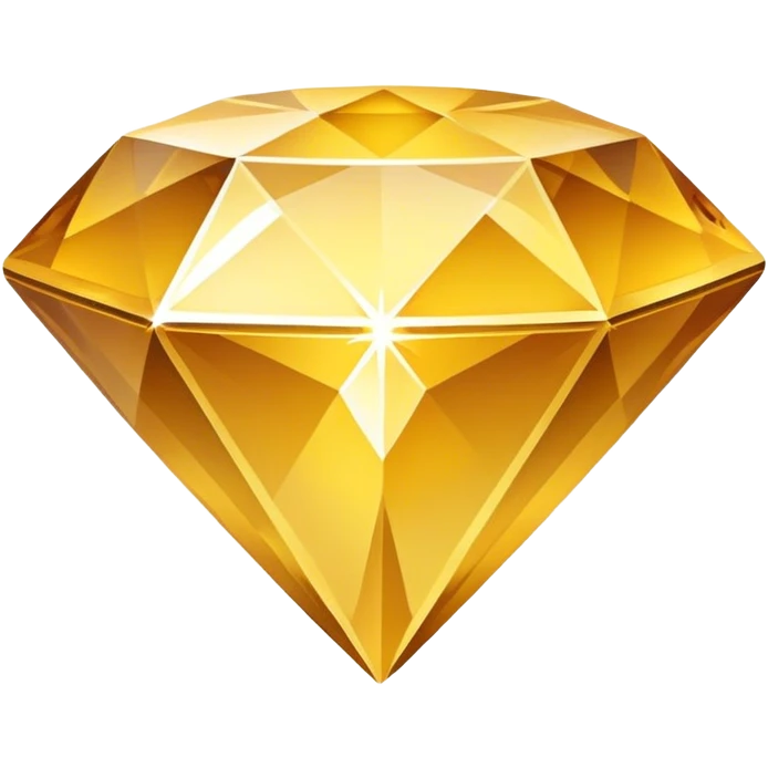 gold inside dimond emoji