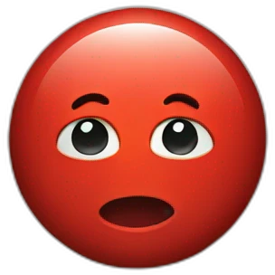 red button emoji