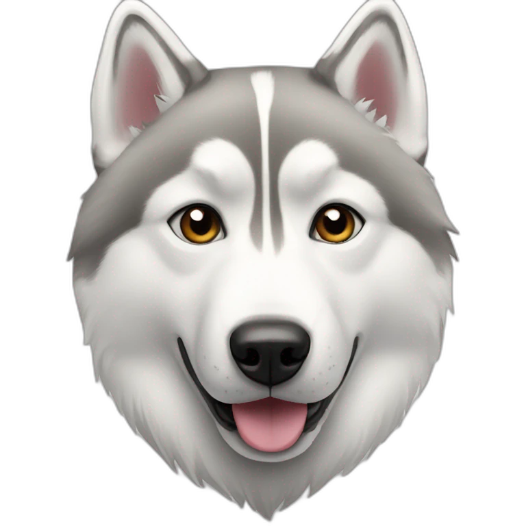 Siberian Husky emoji