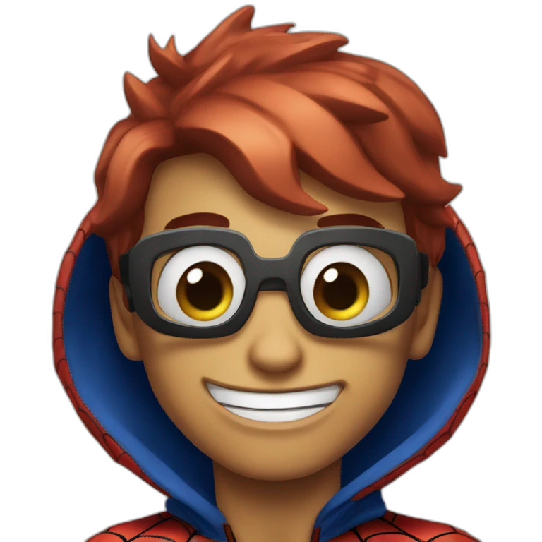 Spiderman fou emoji