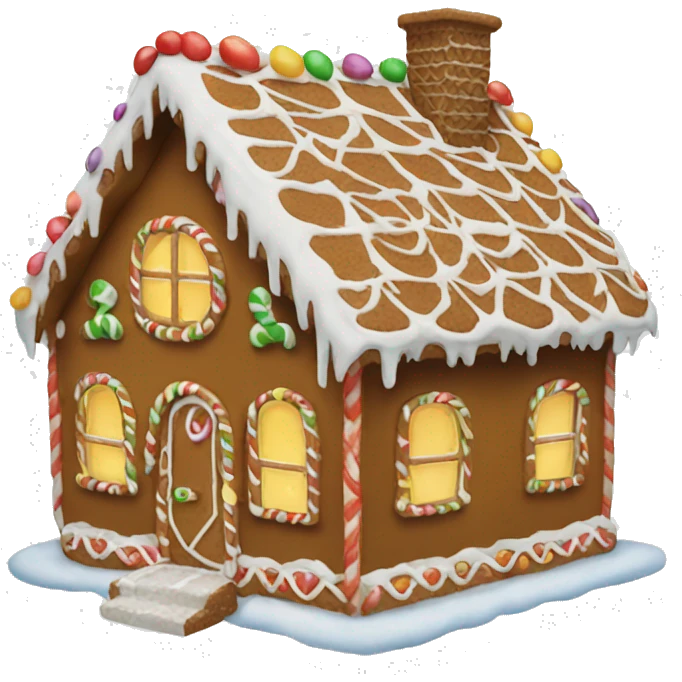 Gingerbread house  emoji