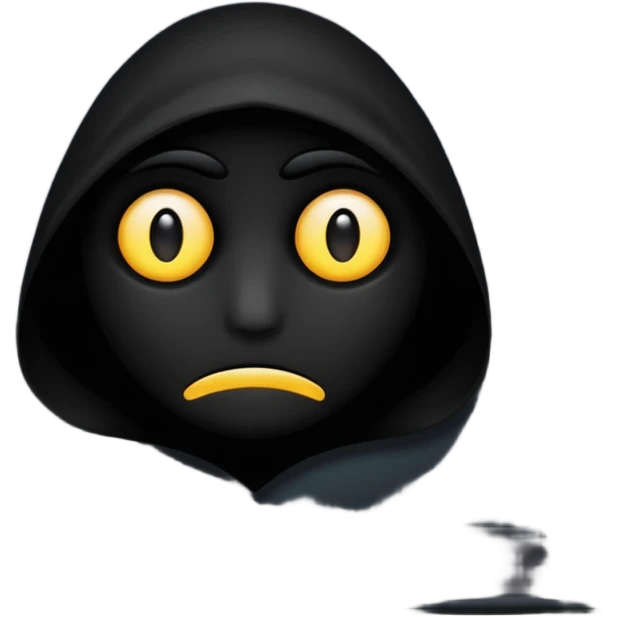 sombra preta story emoji