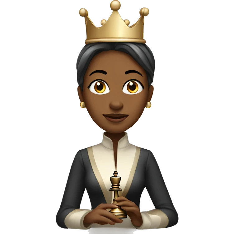 queen of chess emoji