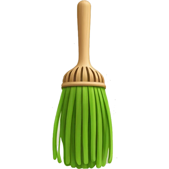 Matcha whisk emoji