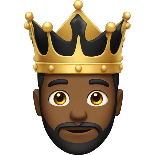 Black crown emoji emoji