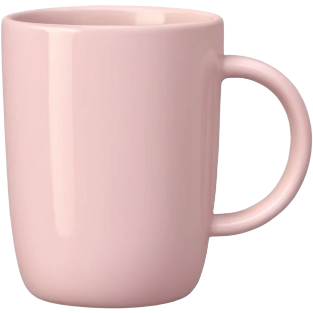 Can u create a cute and aesthetic pastel pink tall coffee mug to add to my caption I don't want any eyes on it! And keep it pinterest worthy  emoji