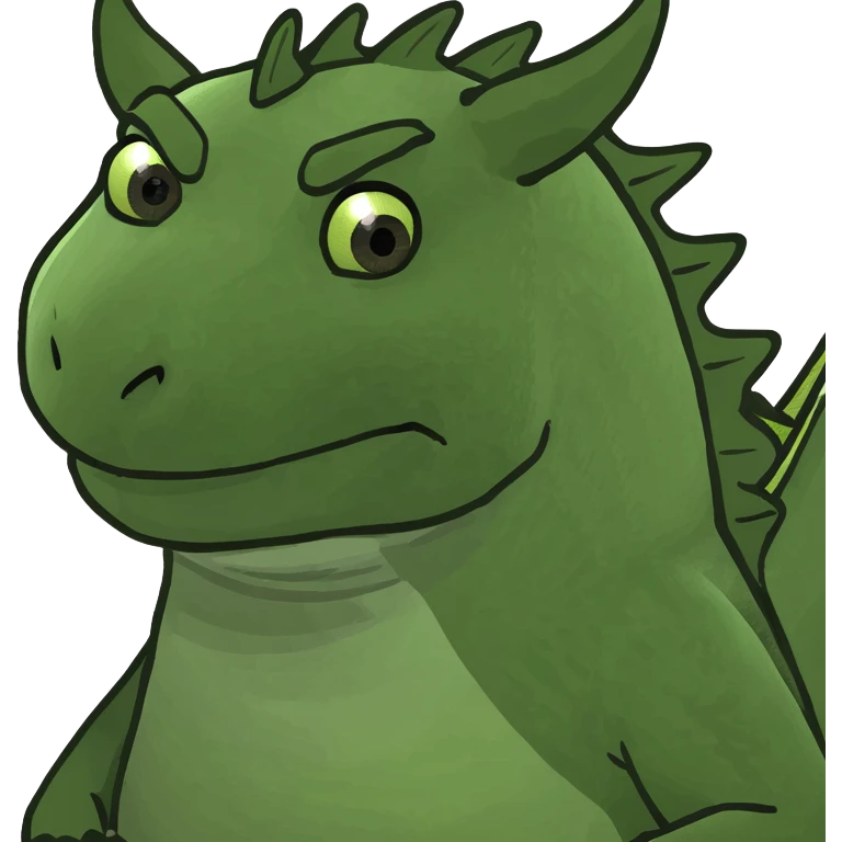 Dragon knitting  emoji
