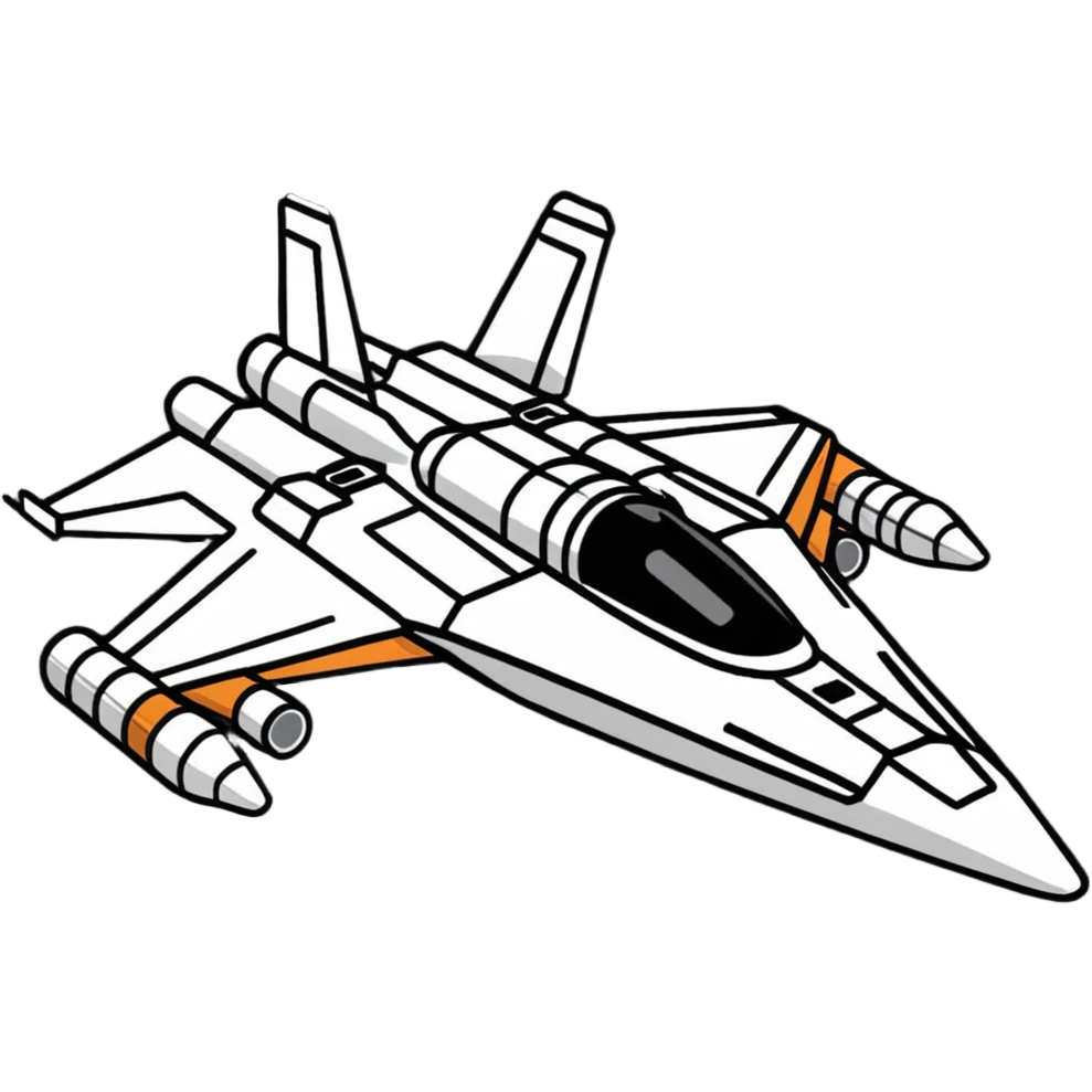 Interstellar carrier ship with fighter bays emoji