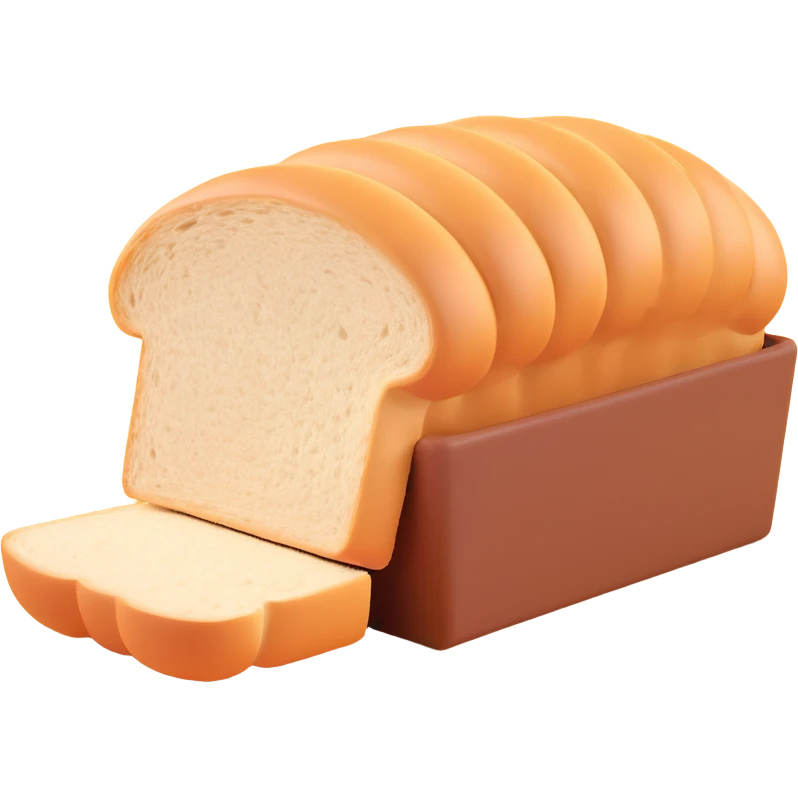 a loaf of bread emoji