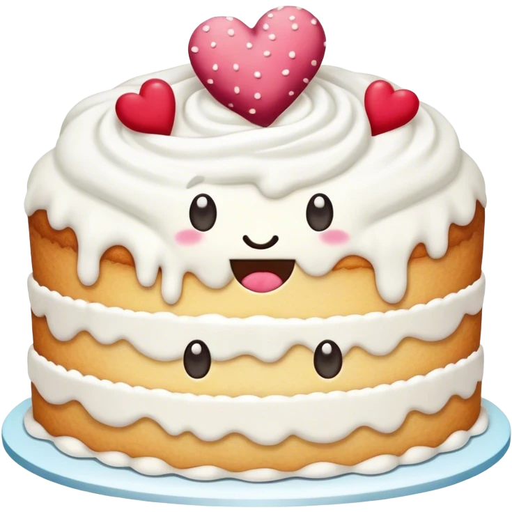 Cake wearing underwear emoji