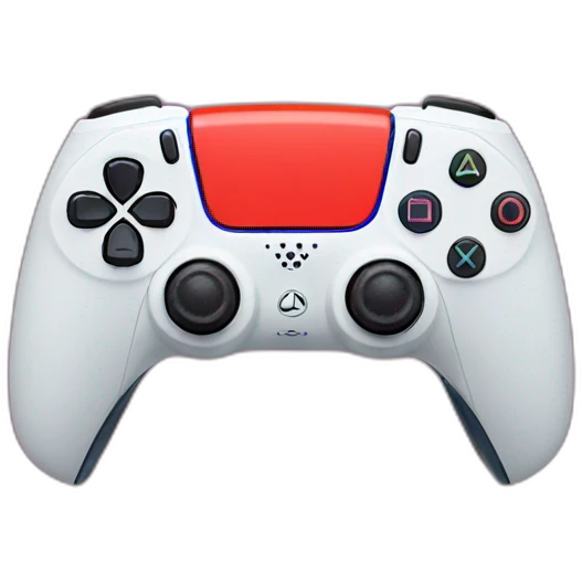 ps5 controller cosmic red color emoji