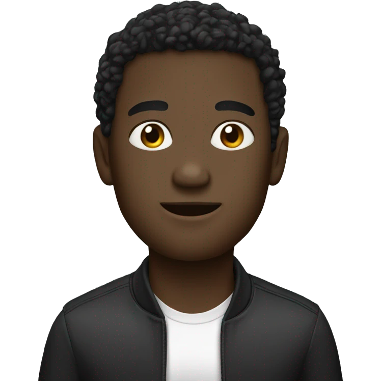Black with withe car emoji