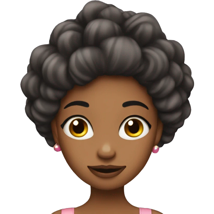 Coquette girl emoji