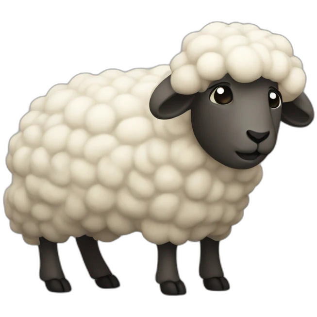Sheep fighting  emoji