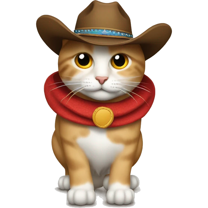 gato con sombrero de vaquero emoji