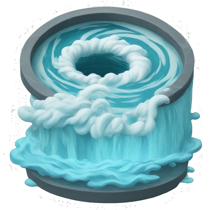 Giant whirlpool emoji