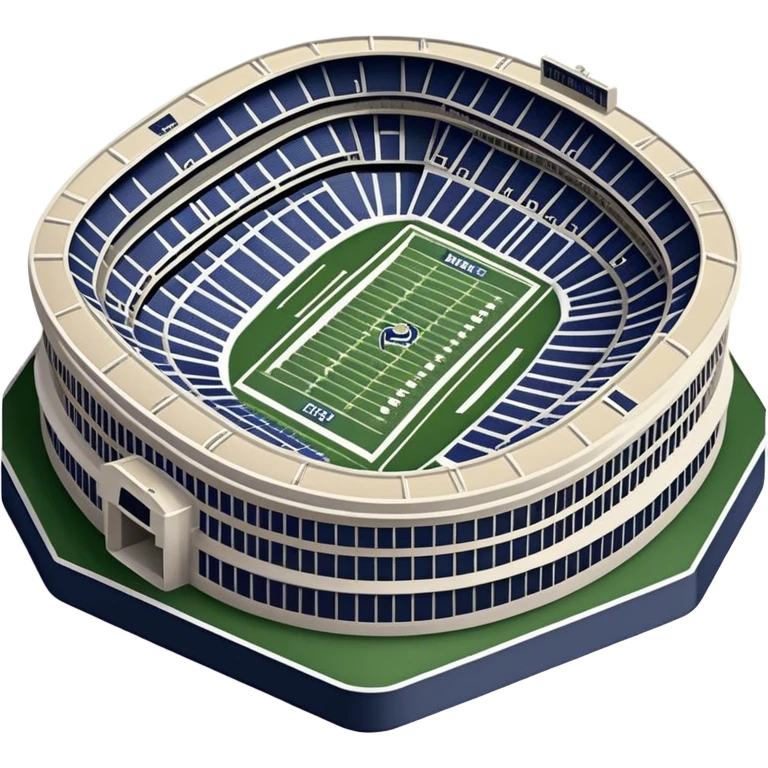 superbowl stadium, no frame emoji