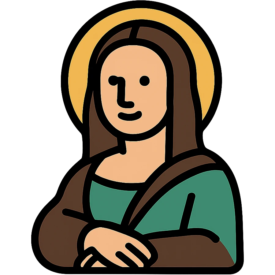 mona lisa emoji