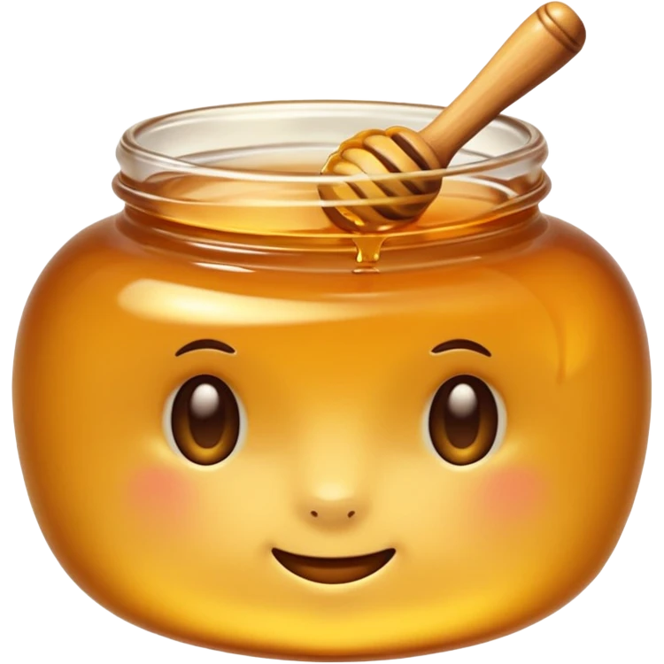 a honey dmoji emoji