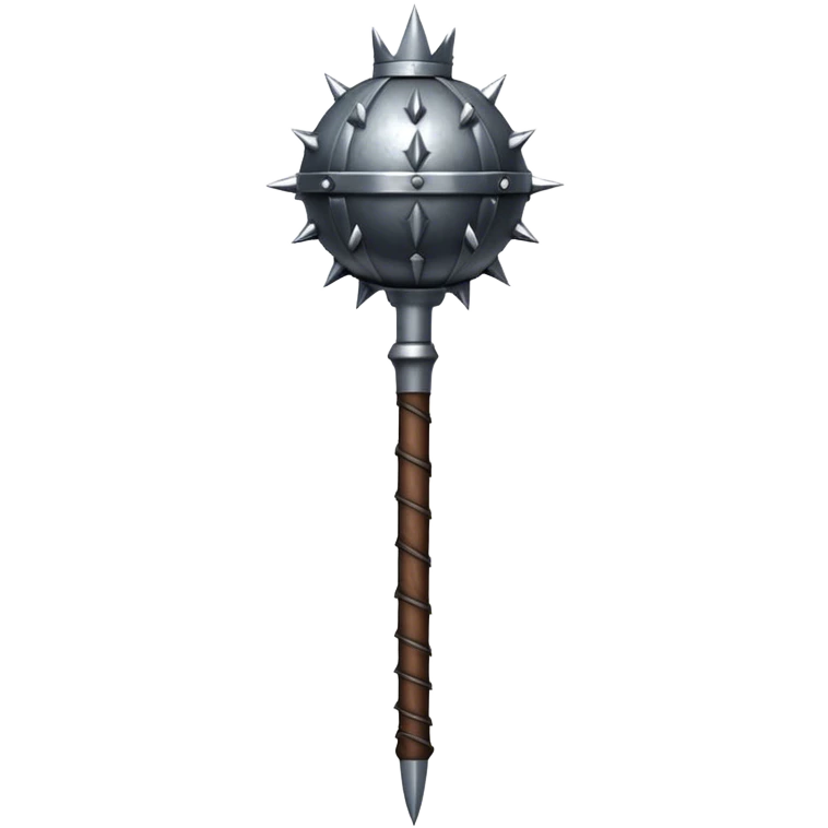 medieval mace emoji