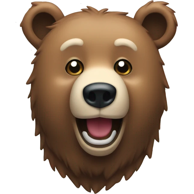 bear celebraing emoji