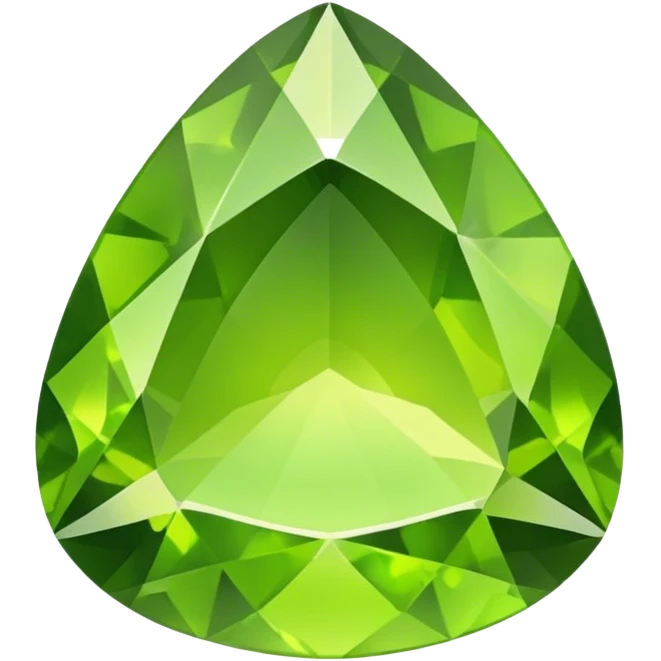 Peridot birthstone emoji