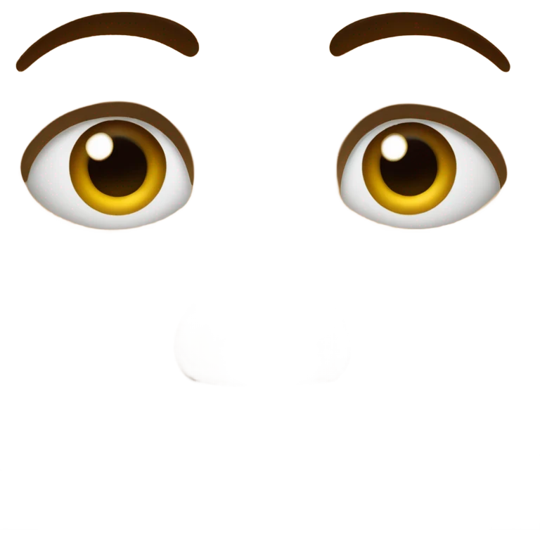 Mean face emoji
