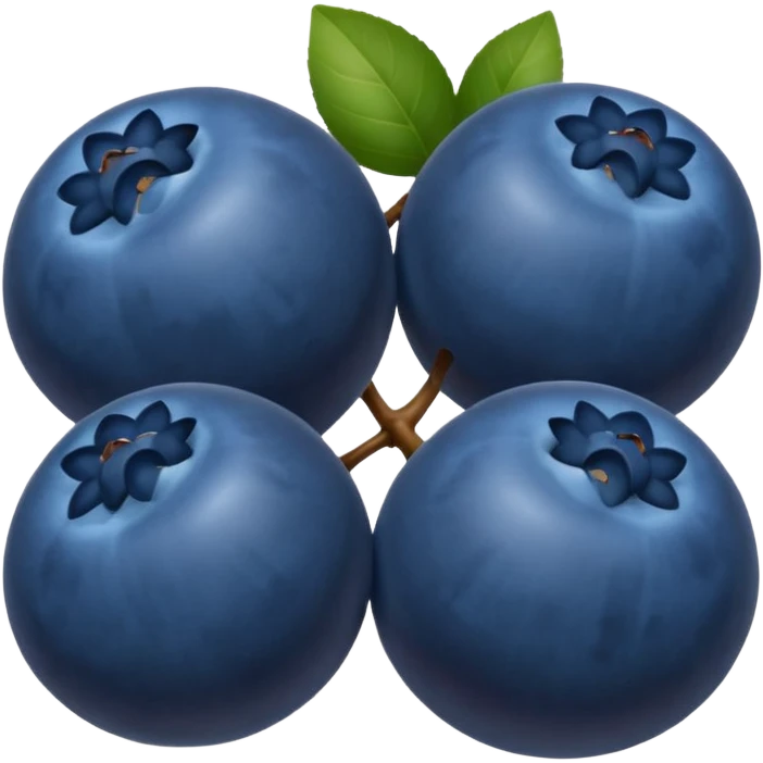 blue berries emoji
