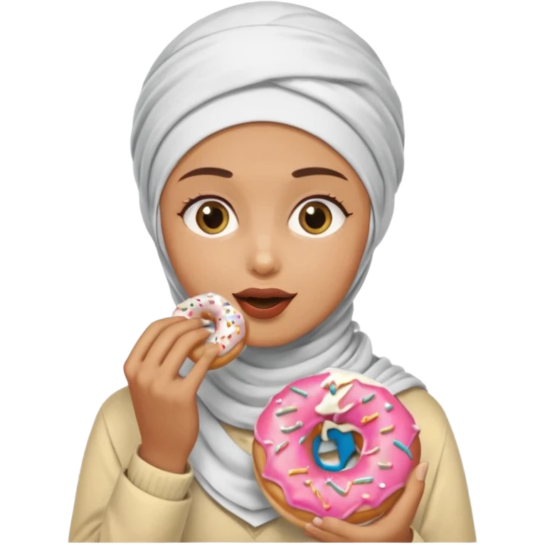 Make a funny aticker of a ting ring sahur emoji