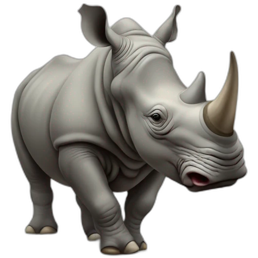 killed rhino emoji