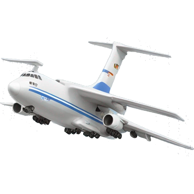  airplane il-76 emoji