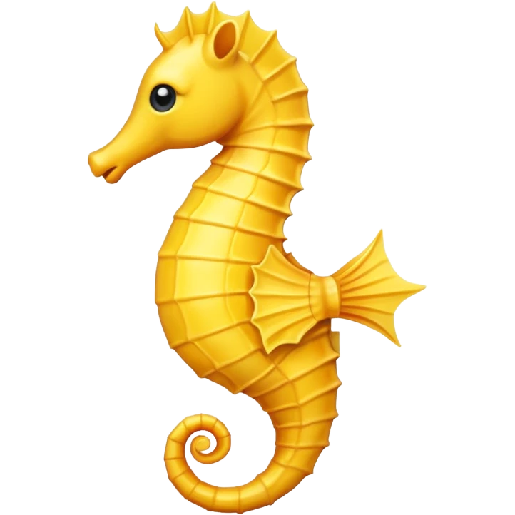 yellow seahorse emoji