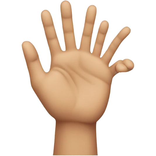 Okay hand emoji facing down emoji