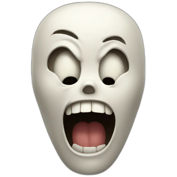 Scream emoji