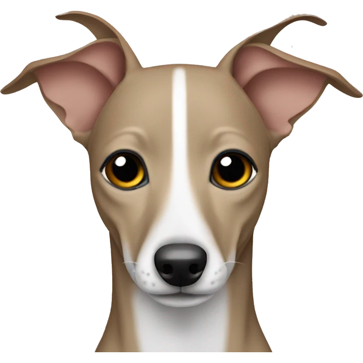Sand Italian greyhound style iPhone emoji  emoji