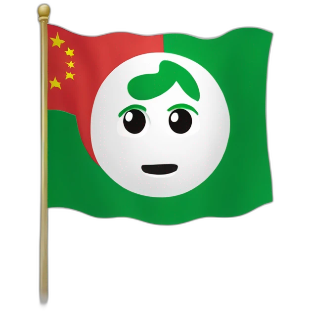 Emanuel macron algerian flag emoji