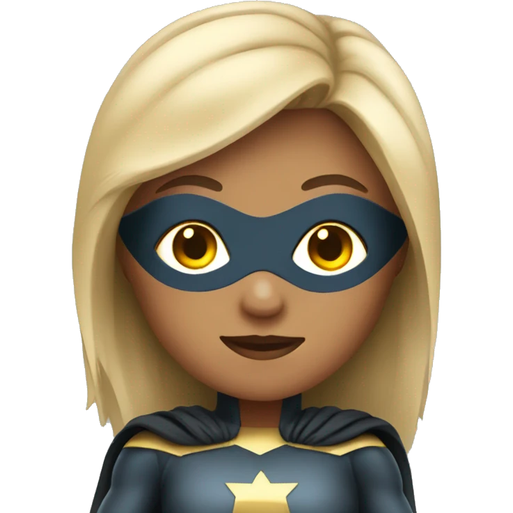 superhero female emoji