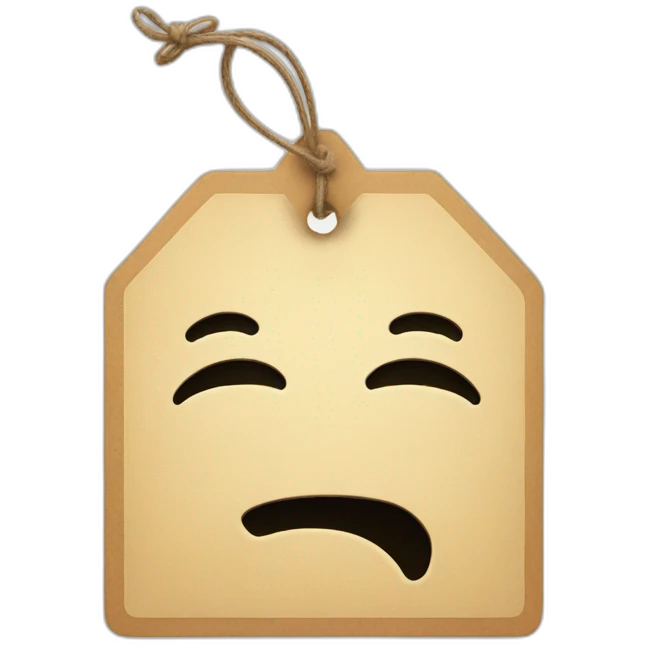 price tag emoji