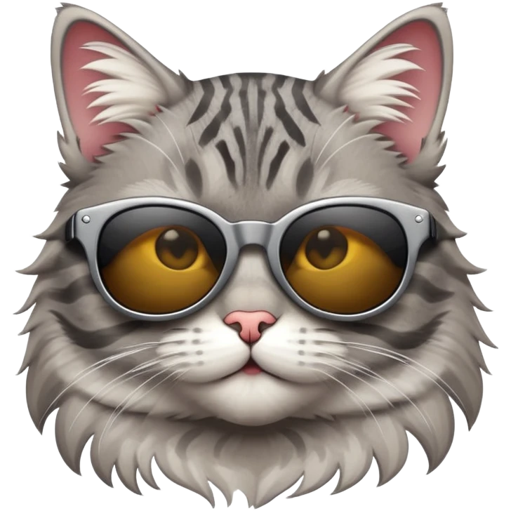 Cat wearing sunglasses emoji