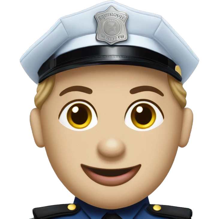 Melissa and Doug police officer puppet  emoji